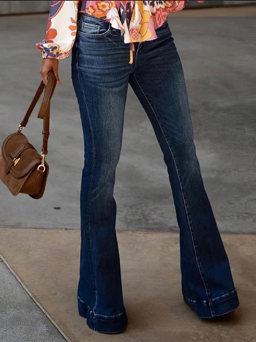 Embellished Flare Jeans