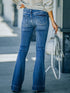Bootcut Jeans with Center Seam