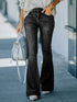 Bootcut Jeans with Center Seam
