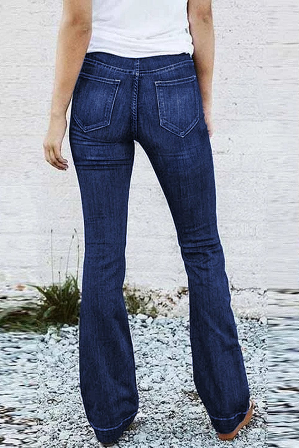 Embellished Flare Jeans