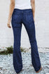 Bootcut Jeans with Center Seam
