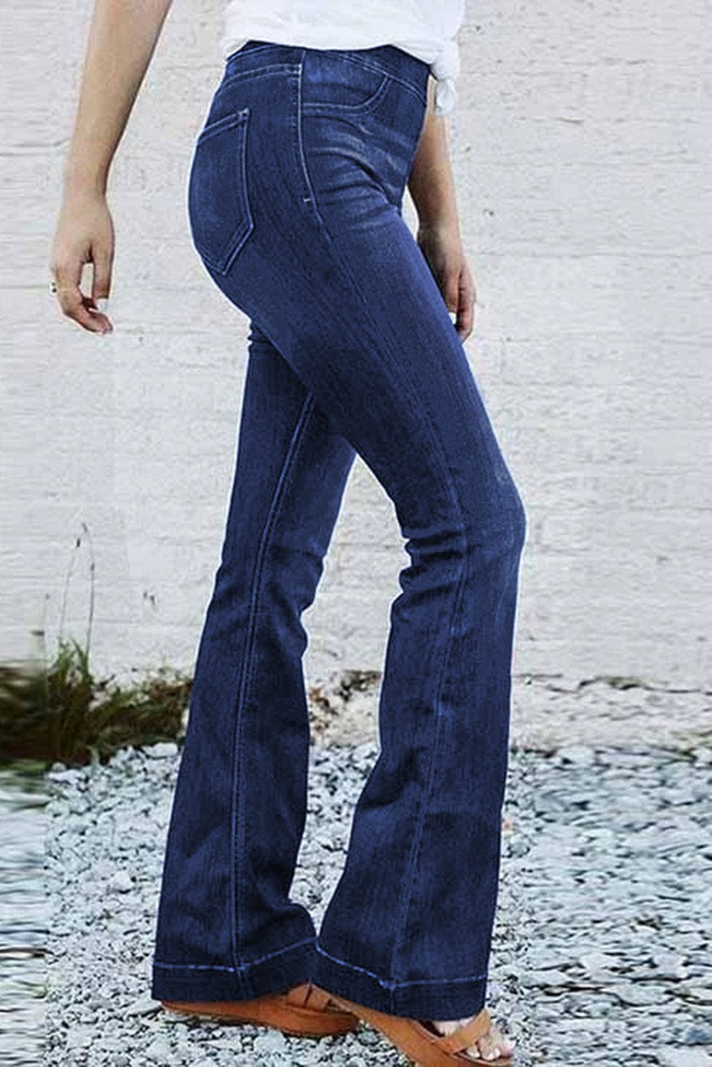 Embellished Flare Jeans