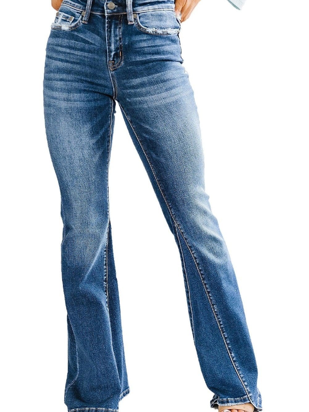 Embellished Flare Jeans