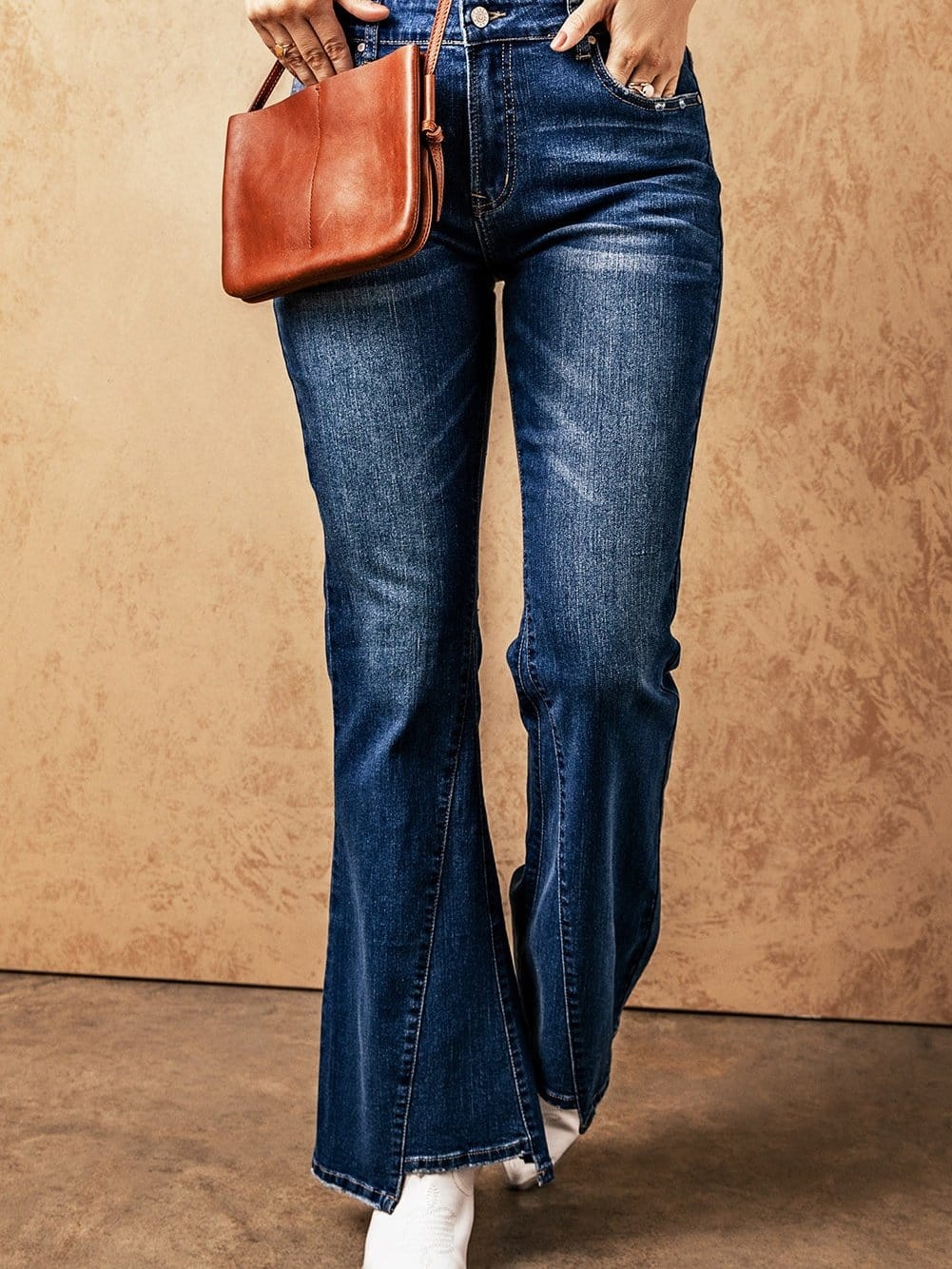 Embellished Flare Jeans