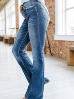 Bootcut Jeans with Center Seam
