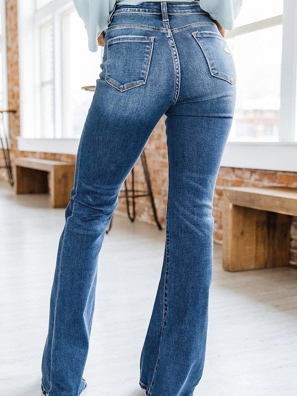 Embellished Flare Jeans