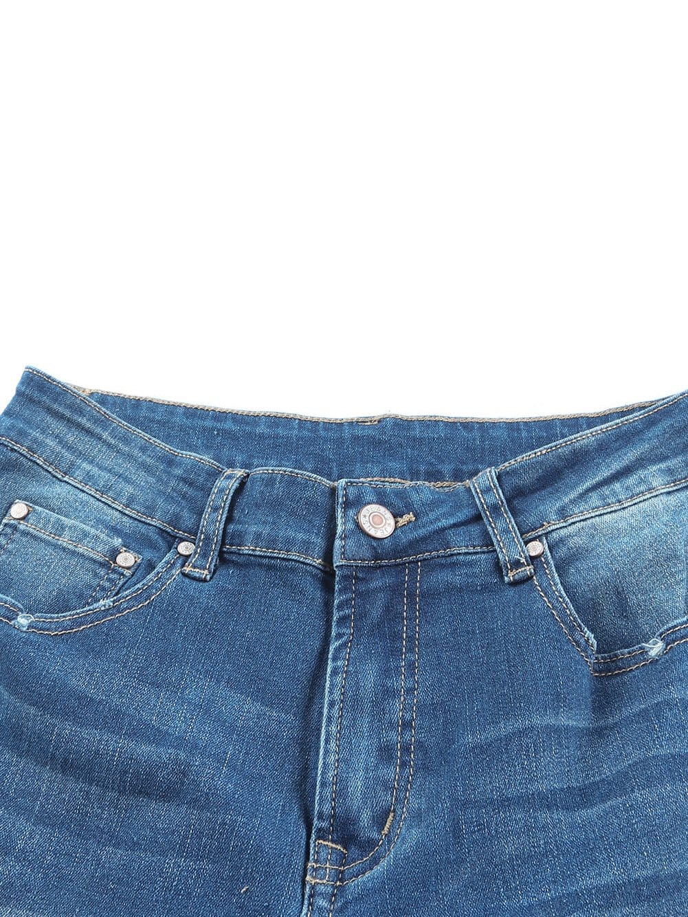 Bootcut Jeans with Center Seam