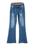 Embellished Flare Jeans