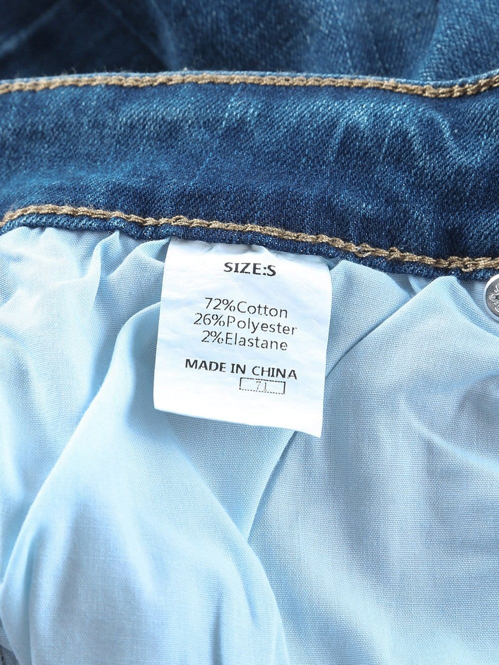 Bootcut Jeans with Center Seam