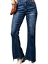 Bootcut Jeans with Center Seam