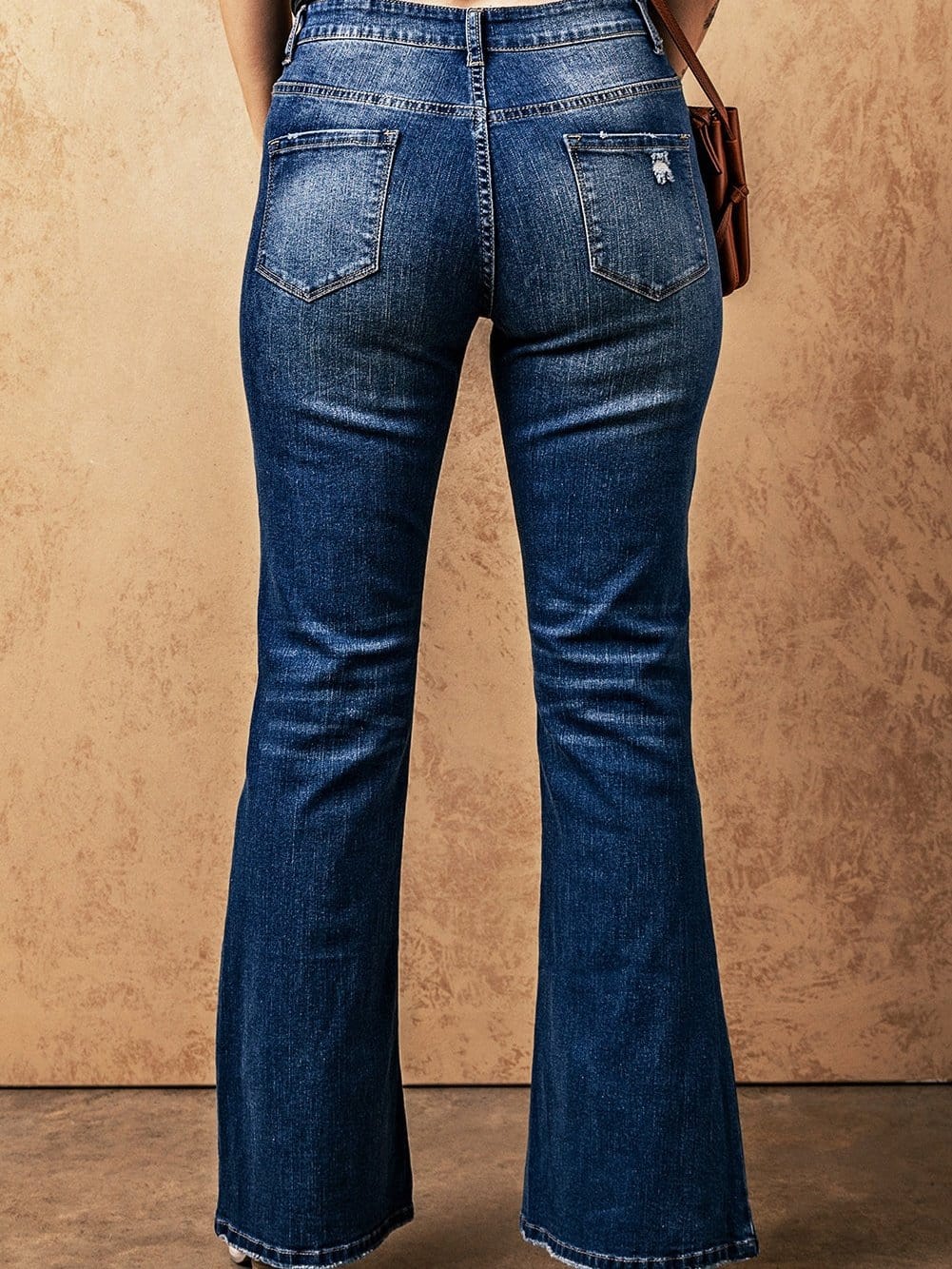 Bootcut Jeans with Center Seam