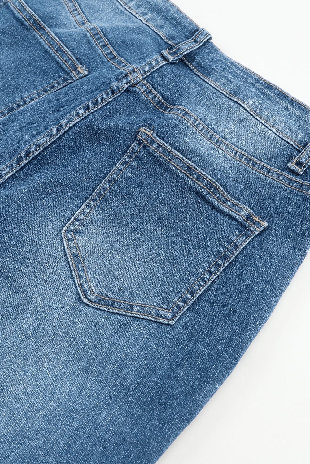 Bootcut Jeans with Center Seam