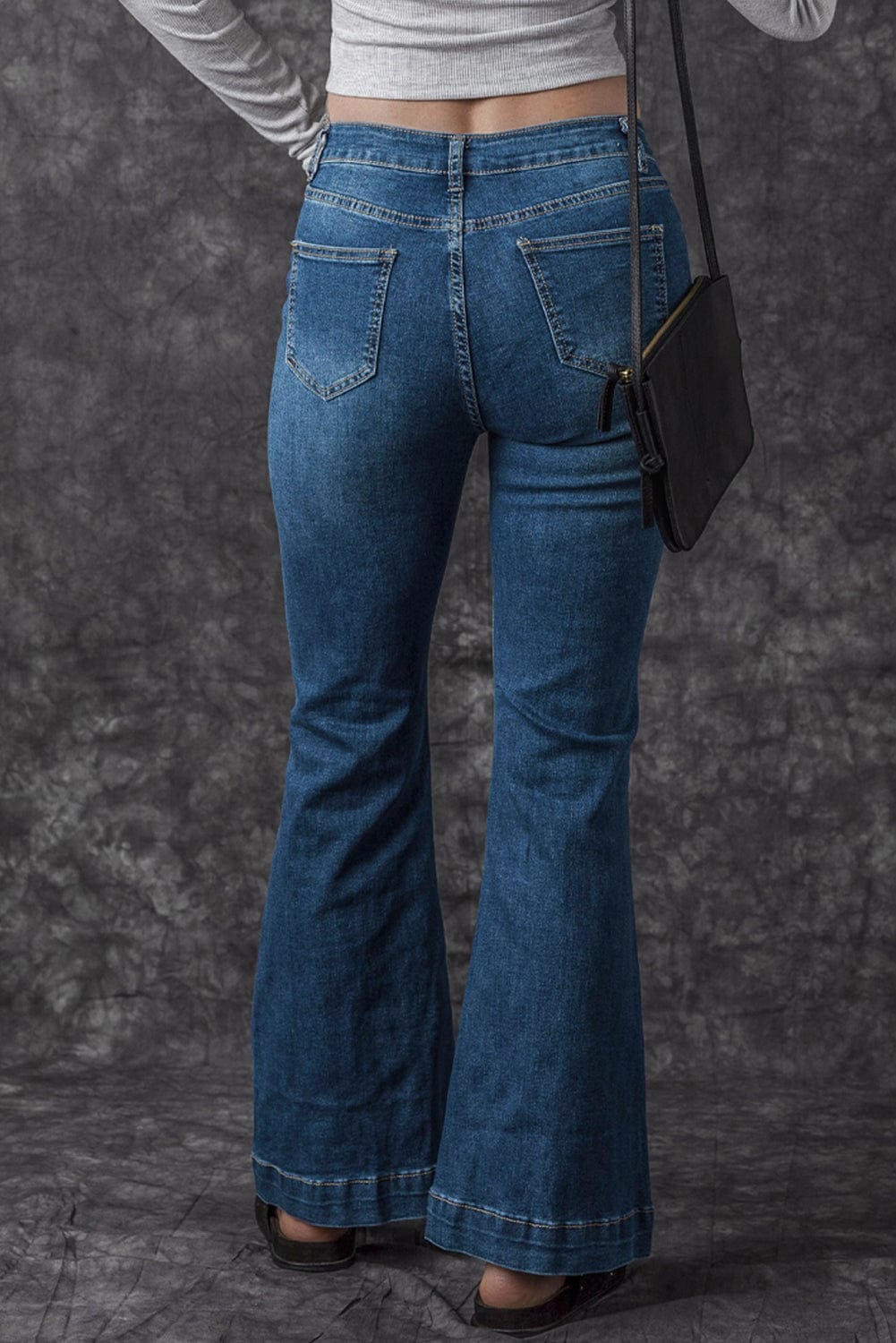 Embellished Flare Jeans