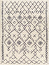 Alfombra lavable color beige Elyes