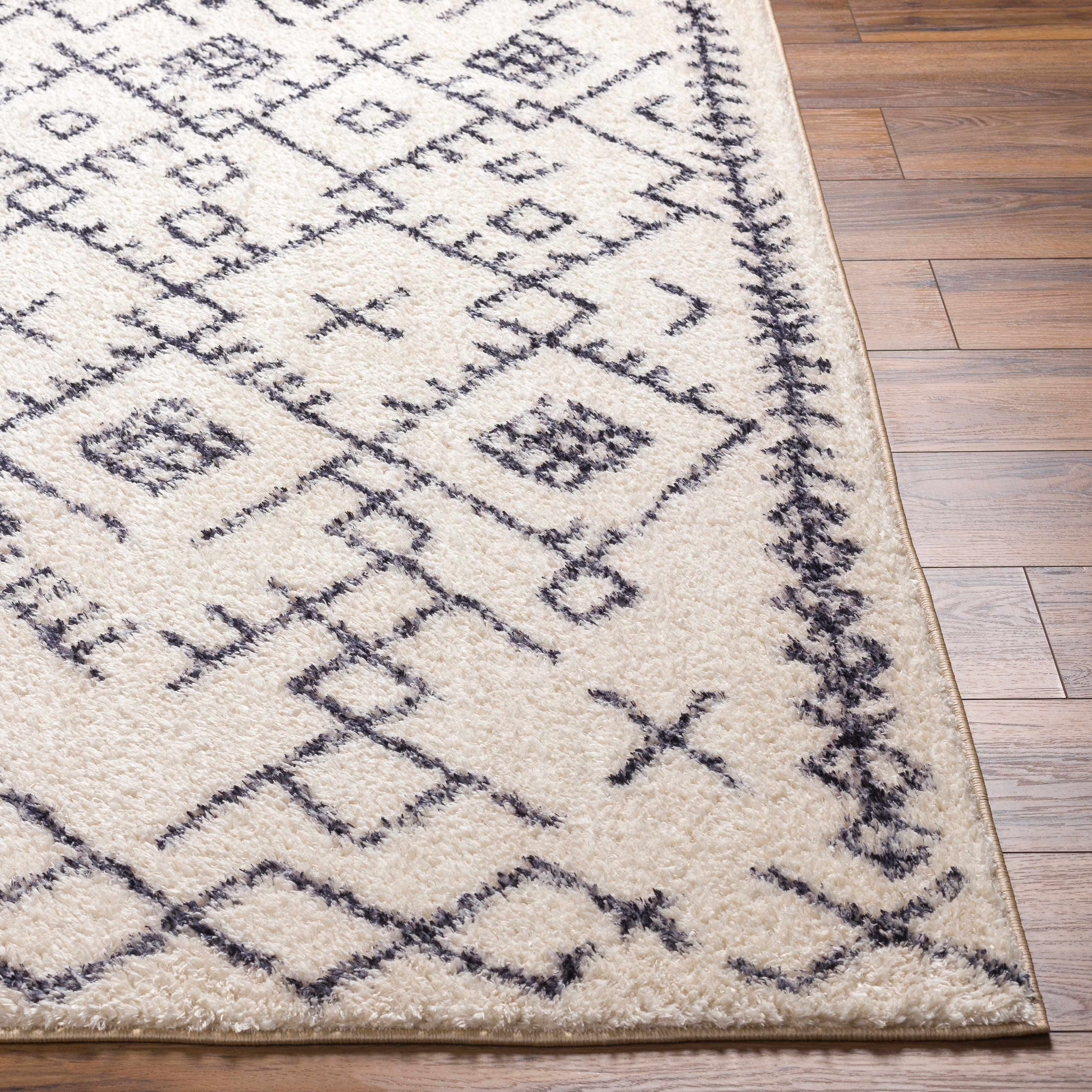 Alfombra lavable color beige Elyes