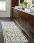 Alfombra lavable color beige Elyes