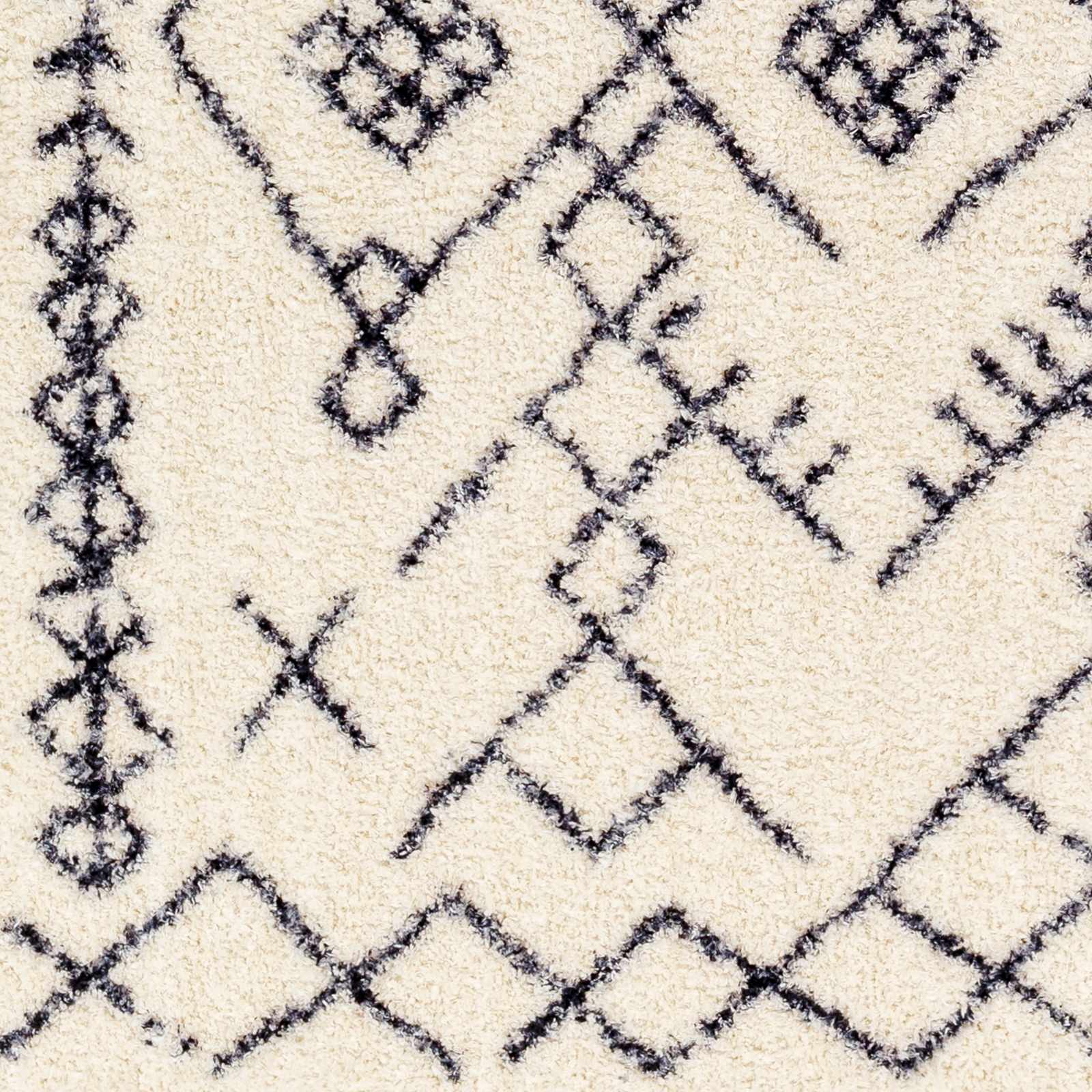 Alfombra lavable color beige Elyes
