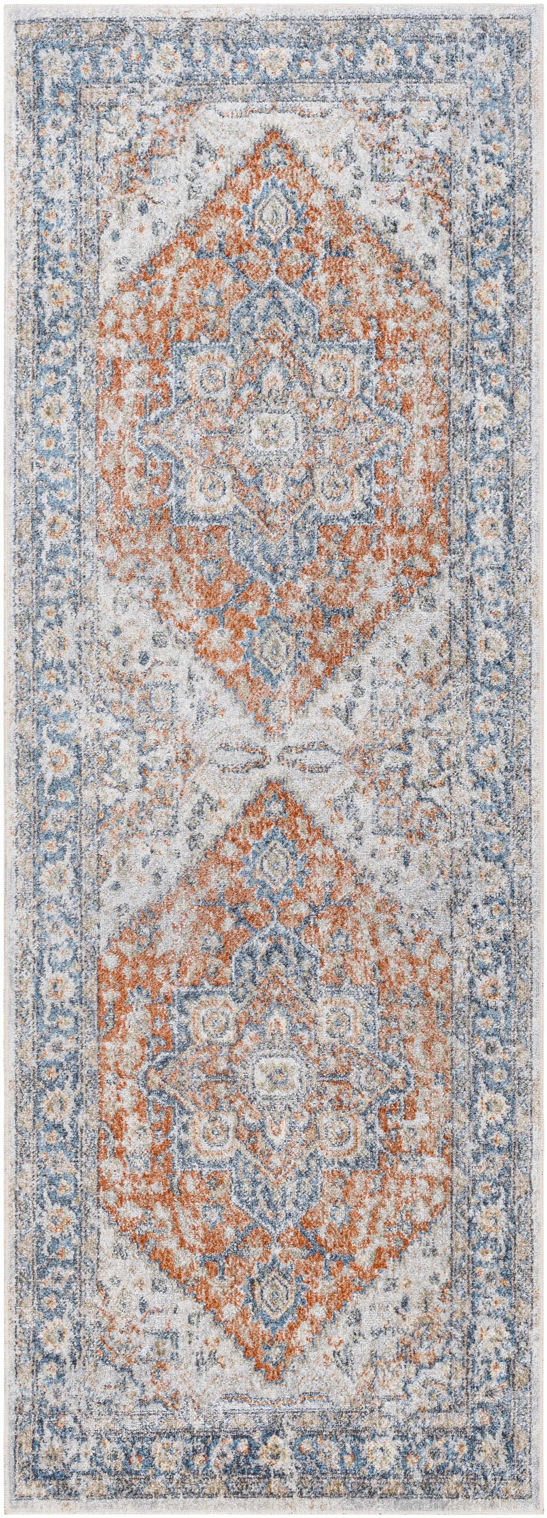 Alfombra lavable Ezri Rust