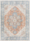 Alfombra lavable Ezri Rust