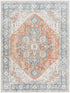 Alfombra lavable Ezri Rust