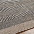 Alfombra de yute Elle de color azul marino