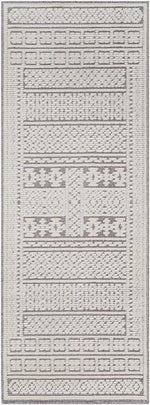 Alfombra lavable Bahar en color crema y gris - Edición limitada