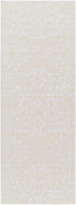 Alfombra lavable color crema Beren