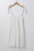 Boho White Eyelet Dress