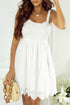 Boho White Eyelet Dress