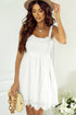 Boho White Eyelet Dress