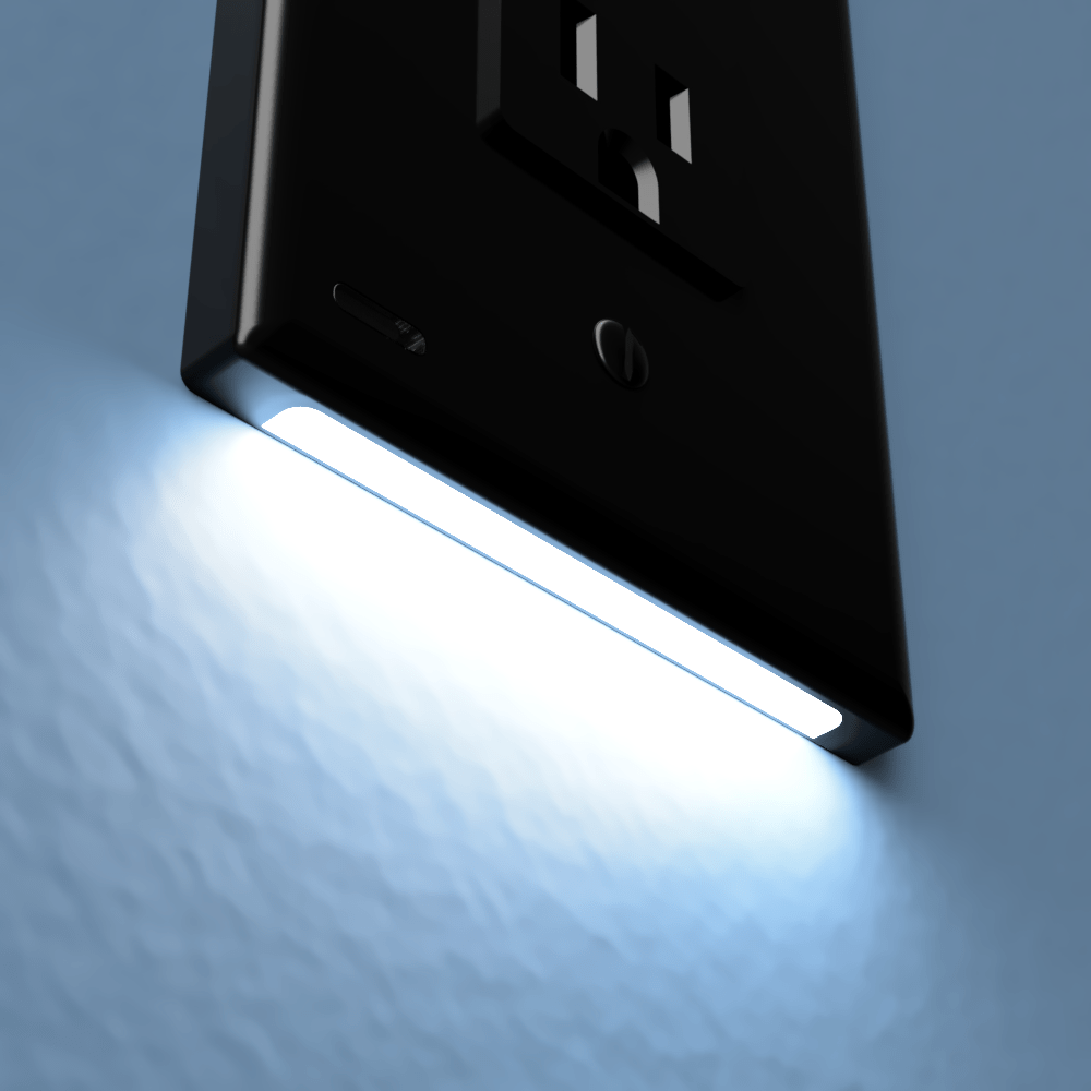 SnapPower GuideLight 2PLUS - Negro, Decorativo 