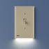 Interruptor de luz SnapPower, 1 interruptor, color marfil