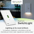 Interruptor de luz SnapPower, 1 interruptor, color marfil