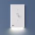 Interruptor de luz SnapPower, 1 interruptor, color blanco