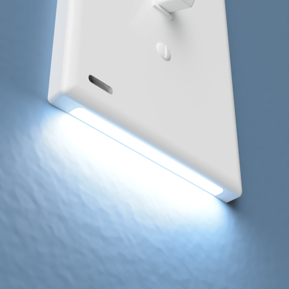 Interruptor de luz SnapPower, 1 interruptor, color blanco