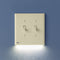 SnapPower Switchlight - 2 Toggle, Light Almond