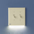 SnapPower Switchlight - 2 Toggle, Light Almond