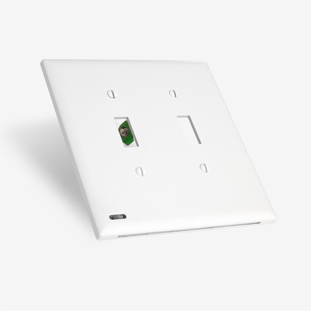SnapPower Switchlight - 2 Toggle, Light Almond