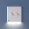 Interruptor de luz SnapPower, 2 interruptores, color blanco