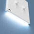 Interruptor de luz SnapPower, 2 interruptores, color blanco