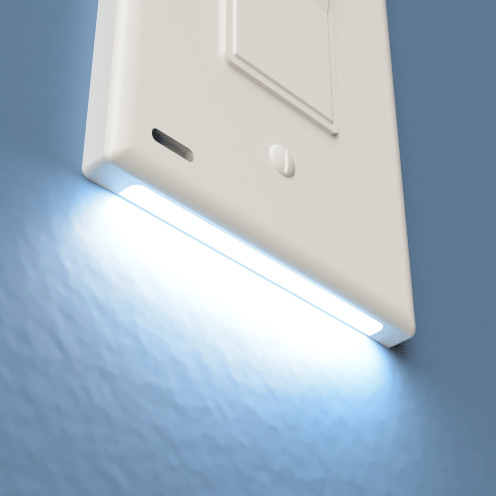 Interruptor de luz SnapPower de 3 y 4 vías, 1 interruptor basculante, almendra clara