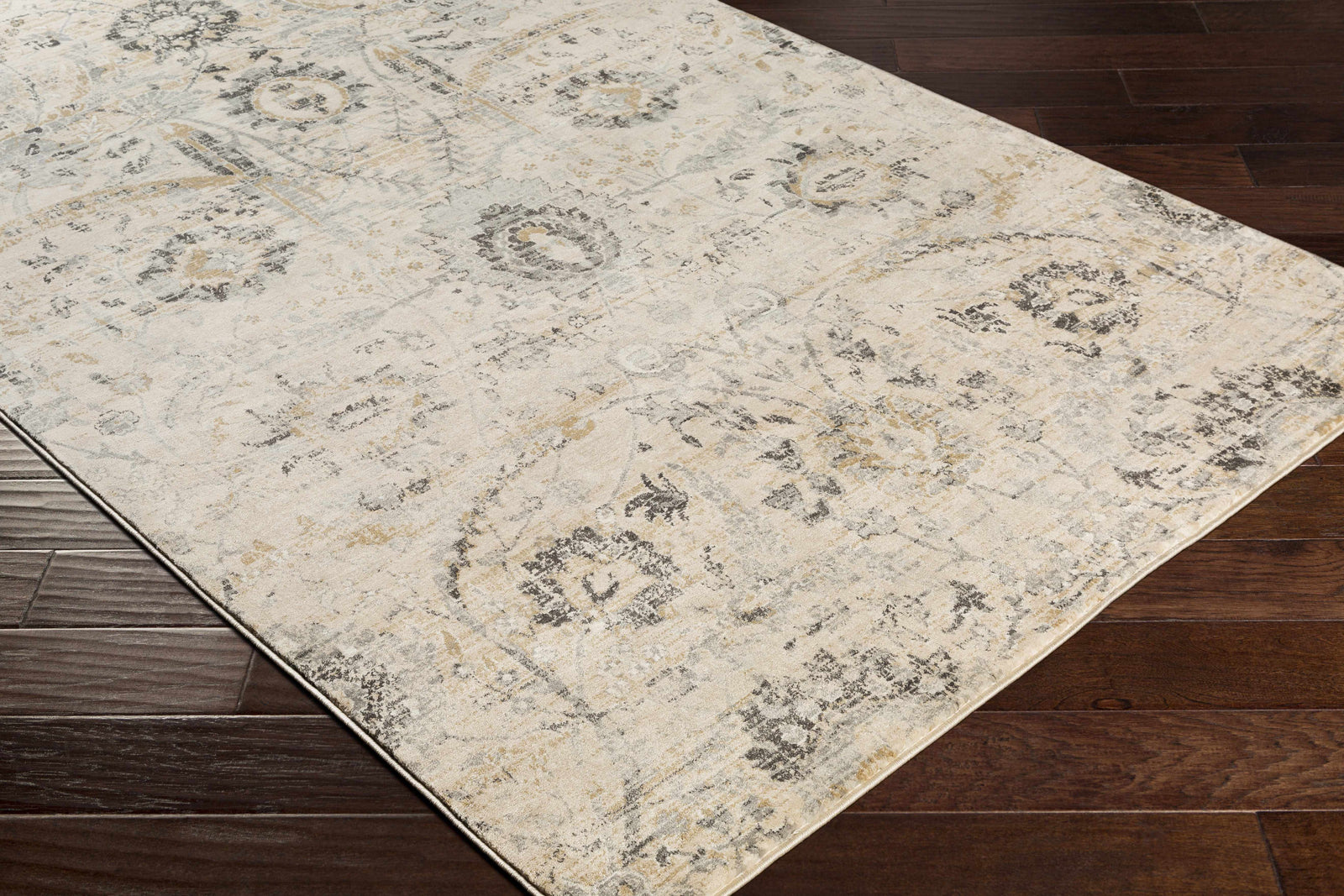 Alfombra beige estilo georgiano