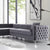 Giovanni Velvet Corner Sectional Sofa