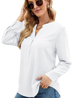 Elegant Velvet Long Sleeve Shirt