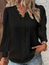 Casual Knit Cardigan with Lace Trim