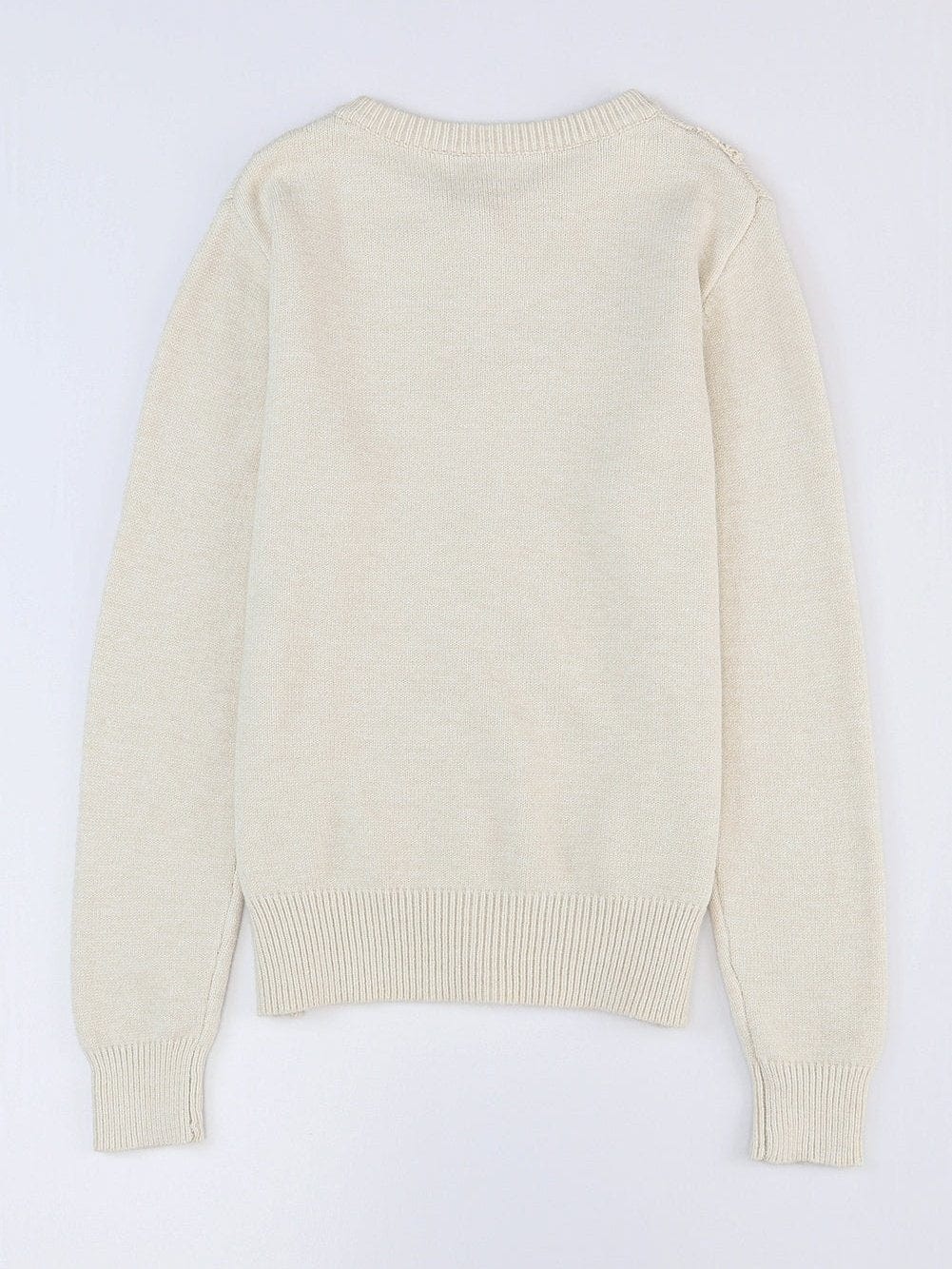 Feminine Knit Cardigan with Lace Detailing