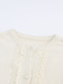 Feminine Knit Cardigan with Lace Detailing