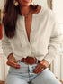 Feminine Knit Cardigan with Lace Detailing