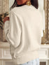 Feminine Knit Cardigan with Lace Detailing