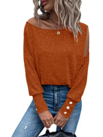 Modern and Stylish Cutout Shoulder Top